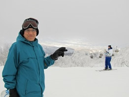 山頂からの景色